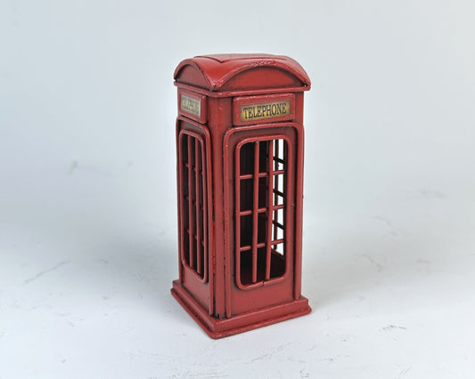 Vintage London Telephone Booth Decor