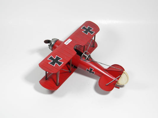 Vintage Biplane Model