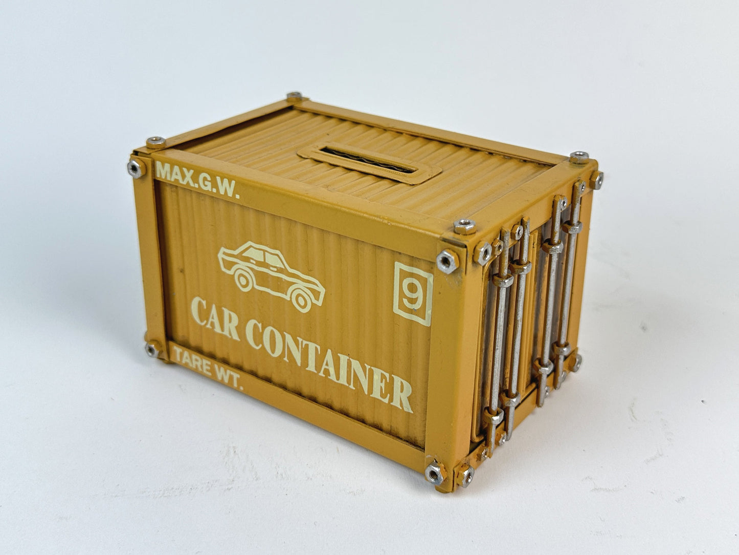 Vintage Container Coin Bank