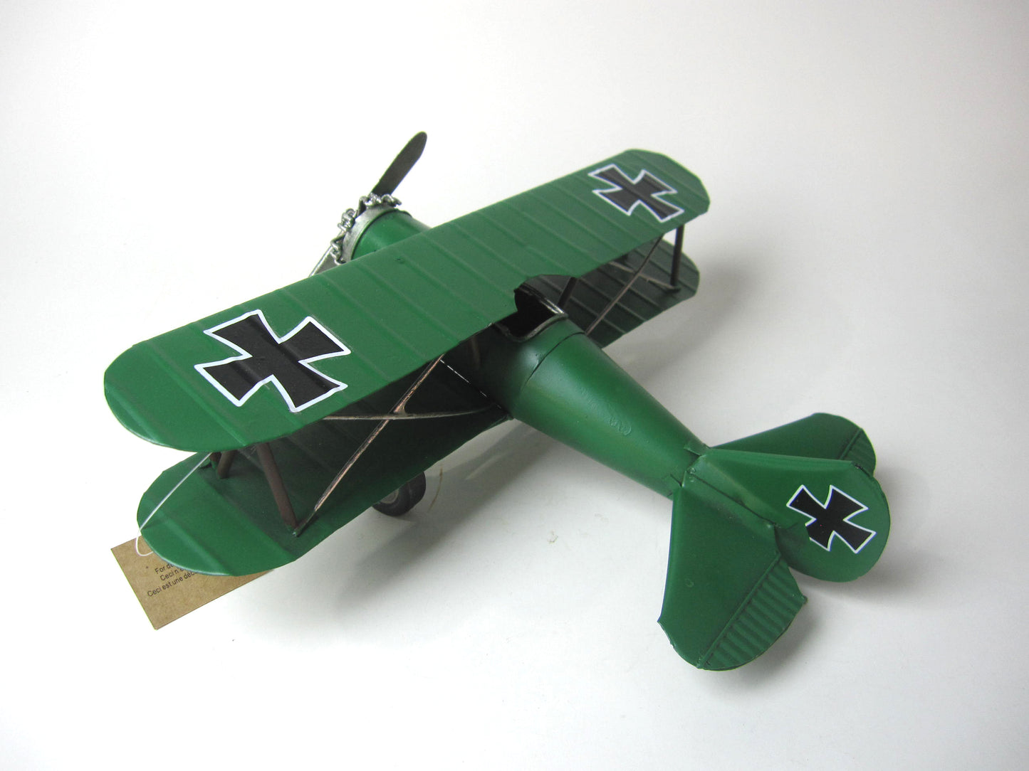 Vintage Biplane Model