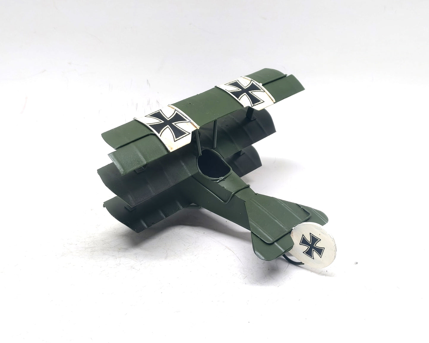 Vintage-Inspired Fighter Aircraft Triplane