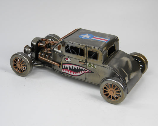 Heritage Warbird Hot Rod Metal Car Decor