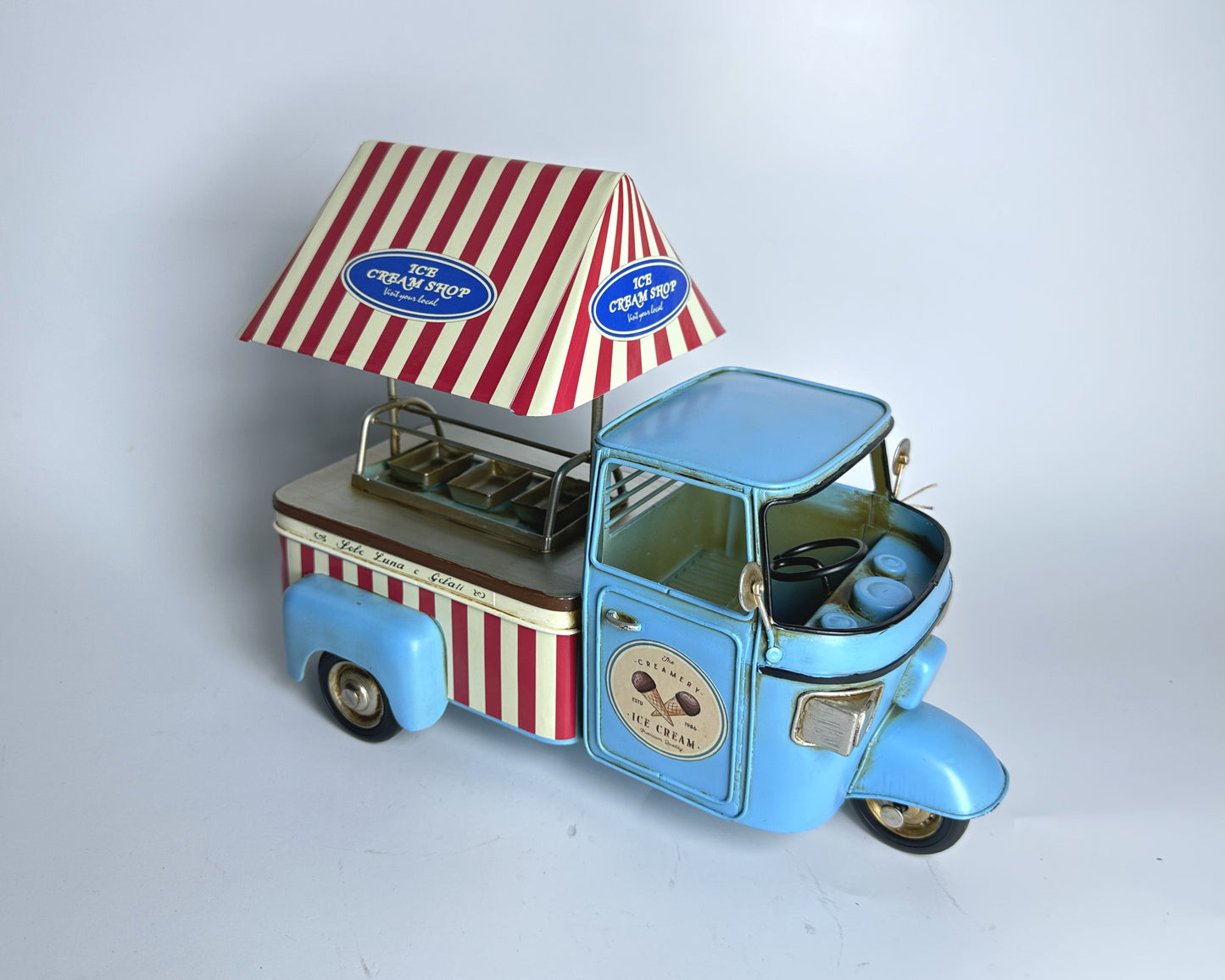 Vintage Ice Cream Vendor Truck