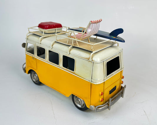 Vintage Coastal Style Camper Van Decor