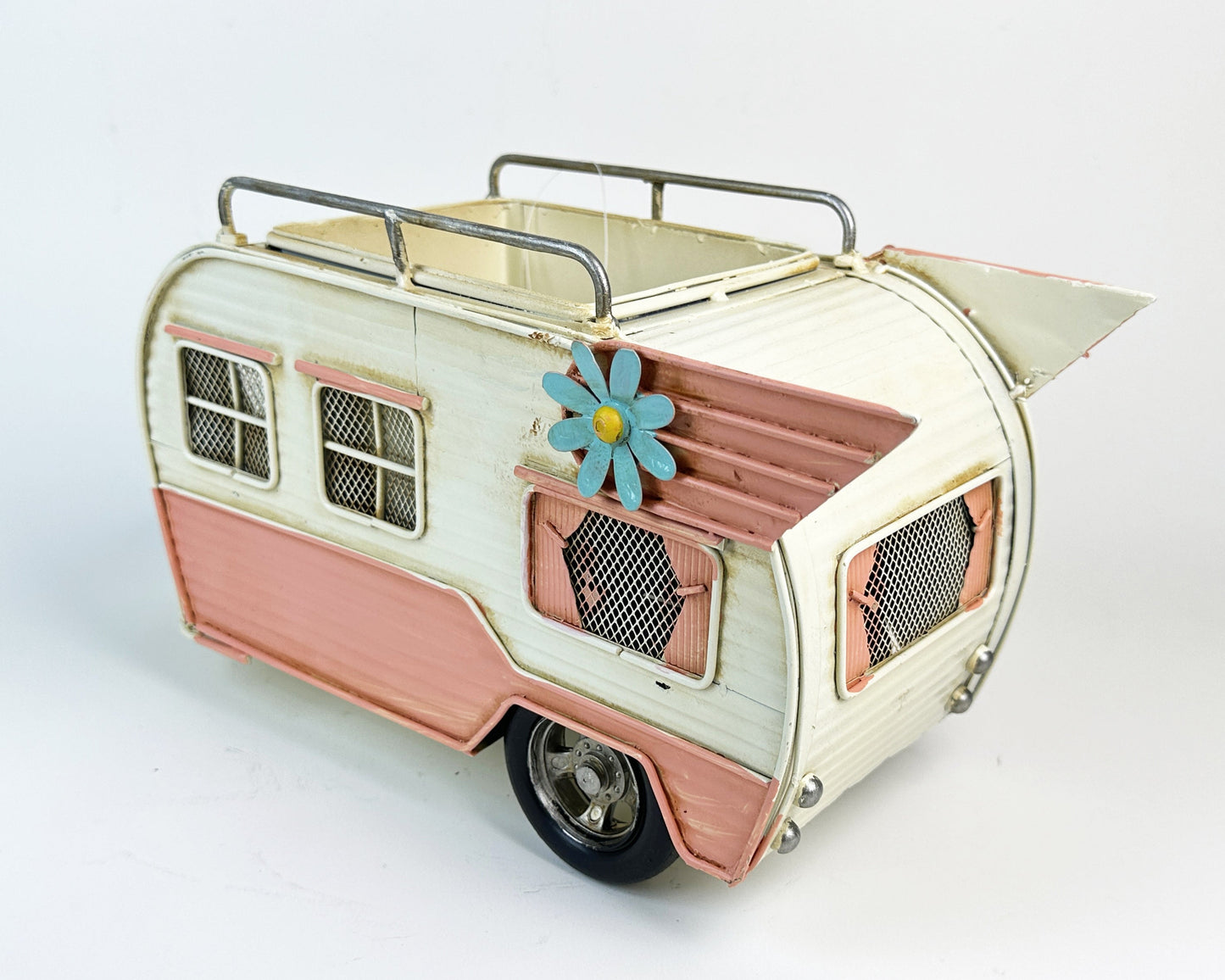Vintage Camper Flower Pot