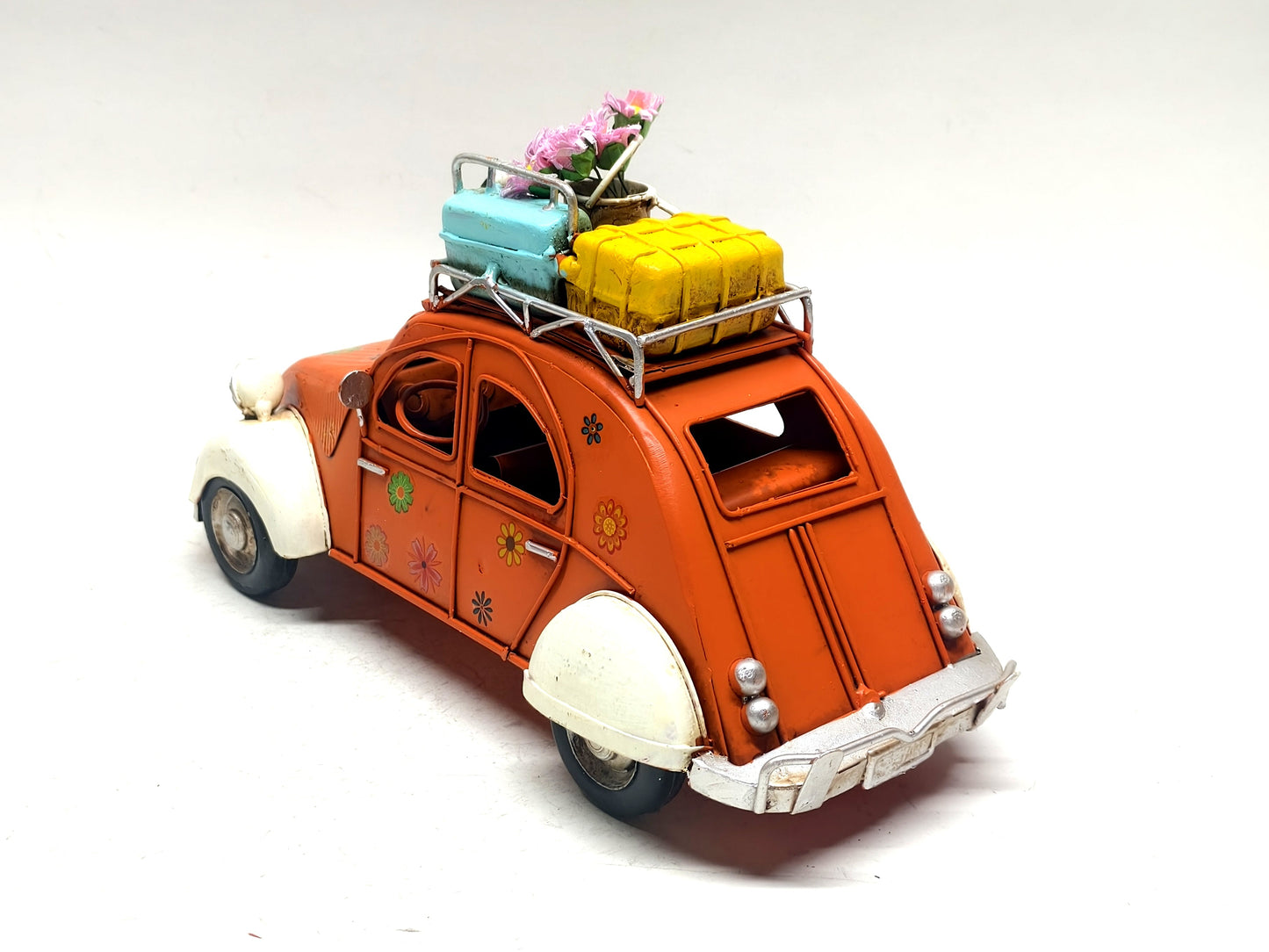Retro Floral Road Trip Car Decor