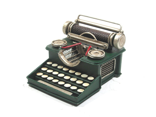 Mini Vintage Typewriter Decor