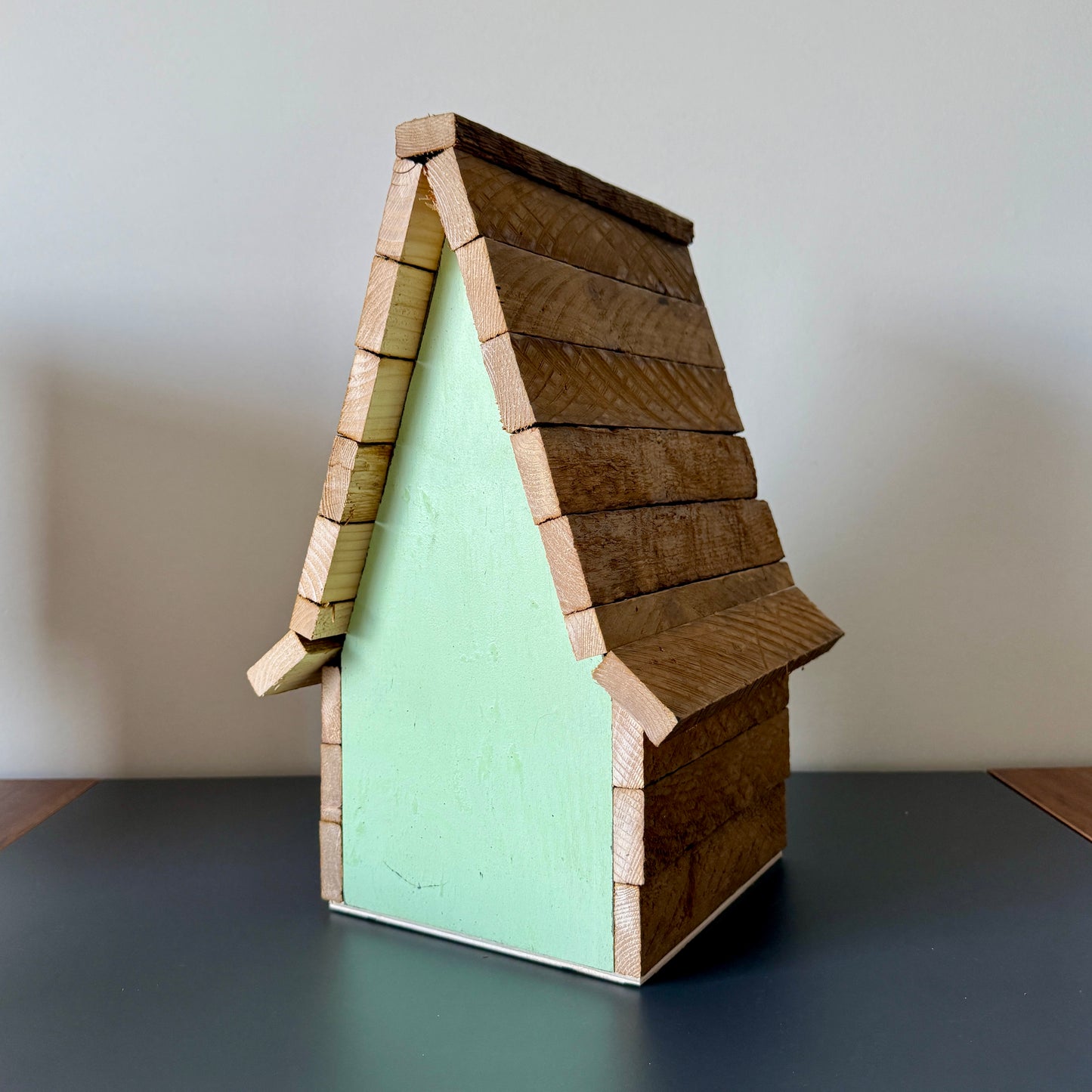 Wooden Star Bird House