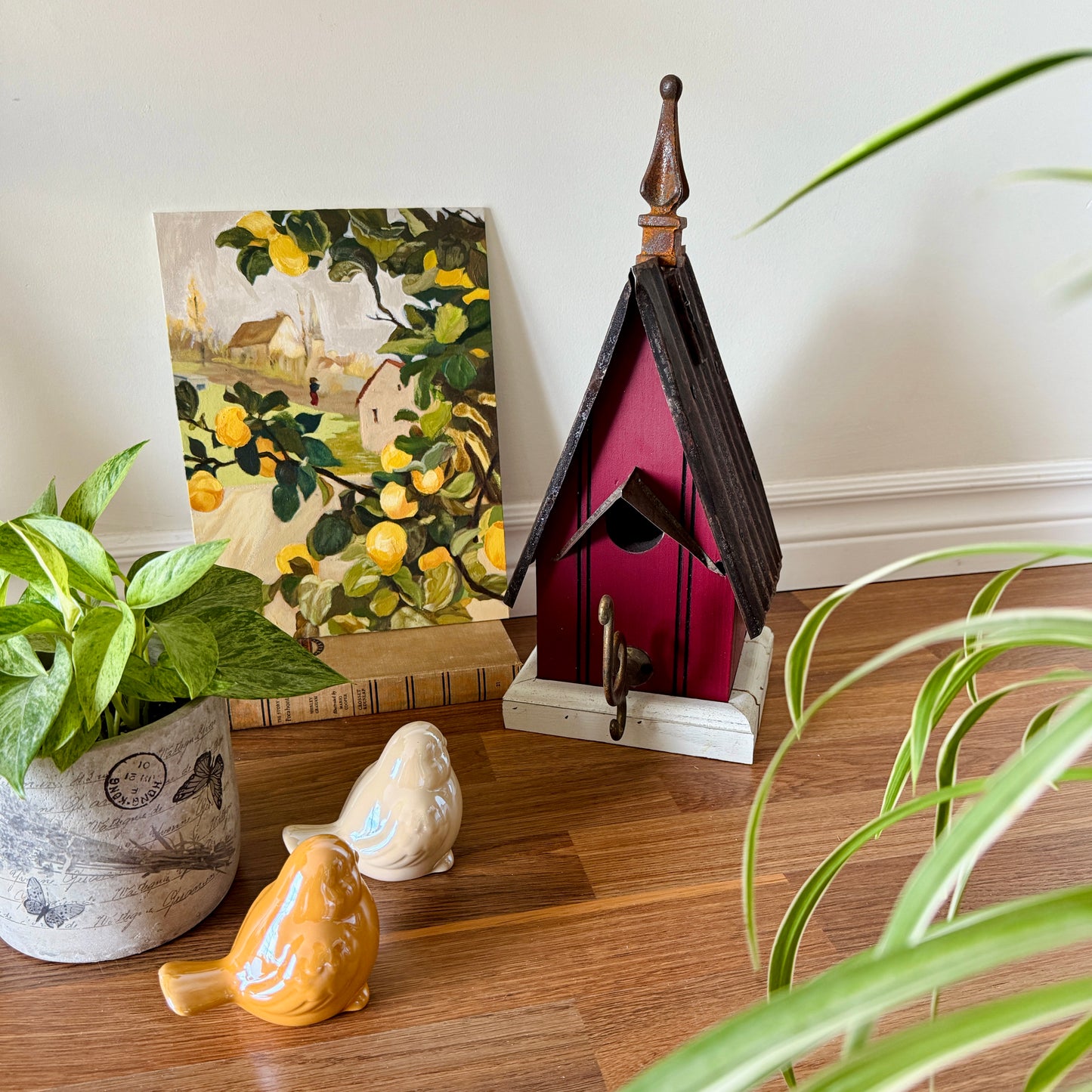 Vintage-Inspired Birdhouses