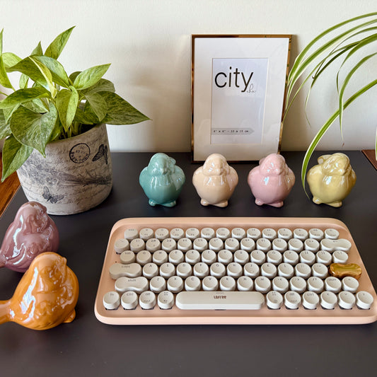 Ceramic Bird Figurines