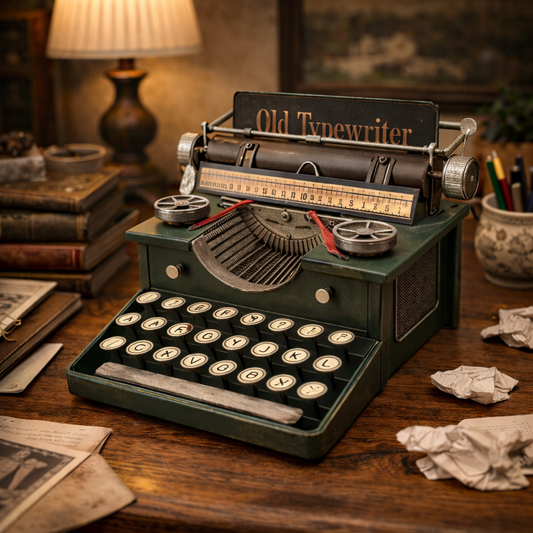 Vintage Typewriter Desk Decor