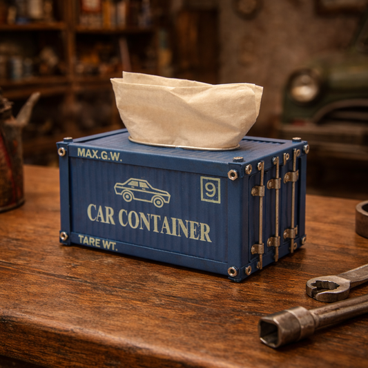 Vintage container Tissue Box Holder