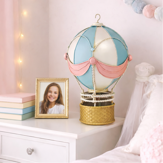 Vintage Hot Air Balloon Decor