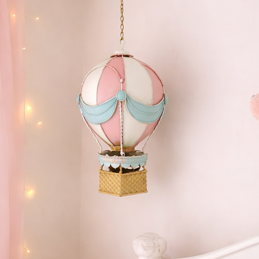 Vintage Hot Air Balloon Decor