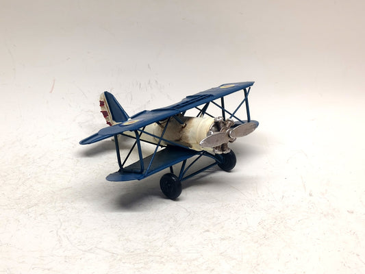 Vintage French Biplane Model