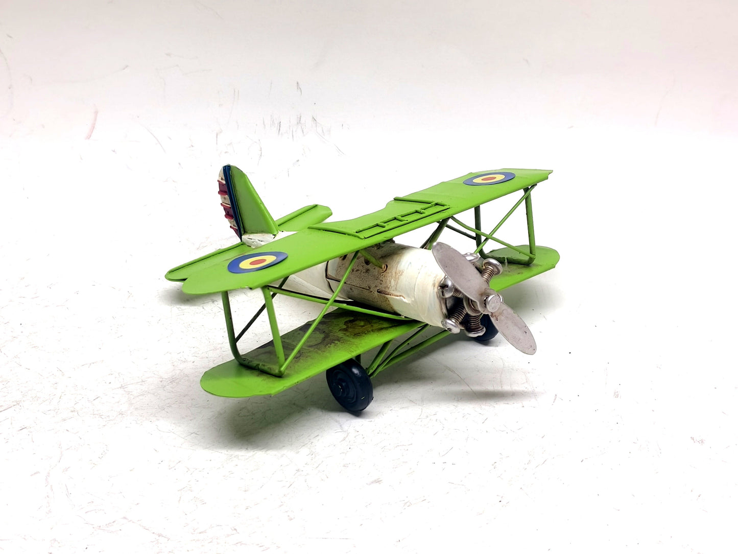 Vintage French Biplane Model