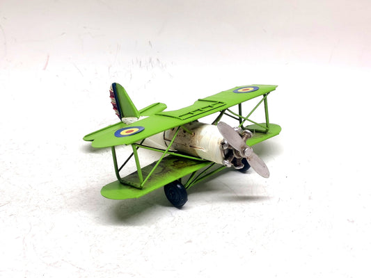 Vintage French Biplane Model