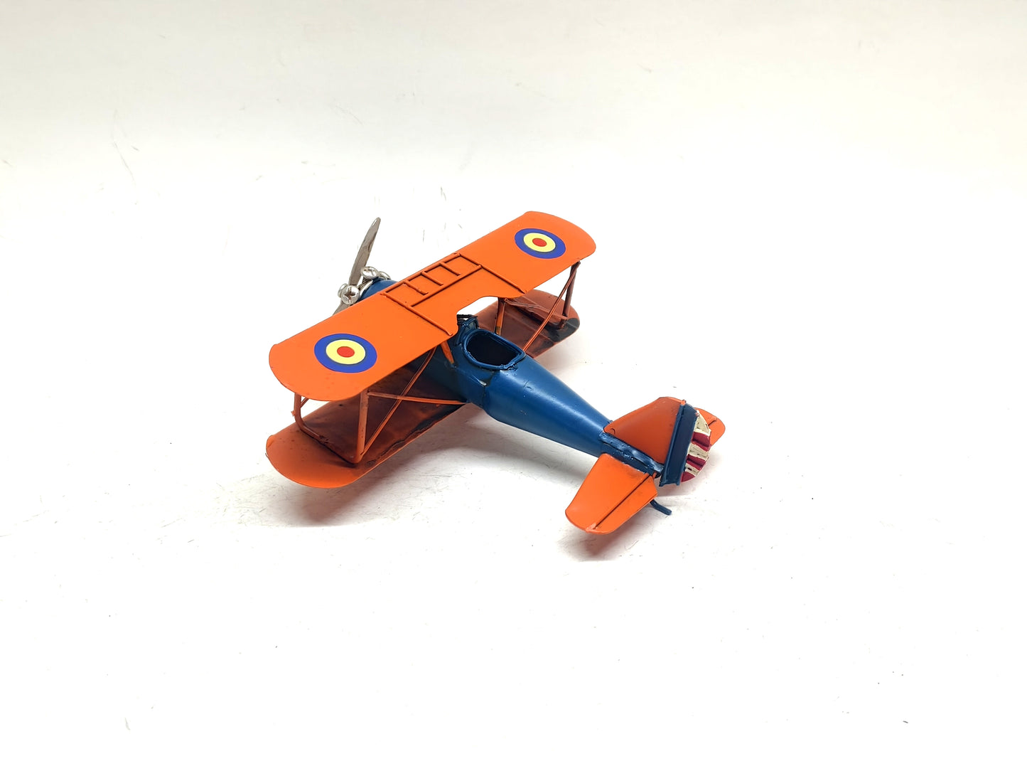 Vintage French Biplane Model