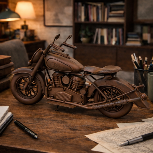 Rustic Vintage classic Motorcycle Decor