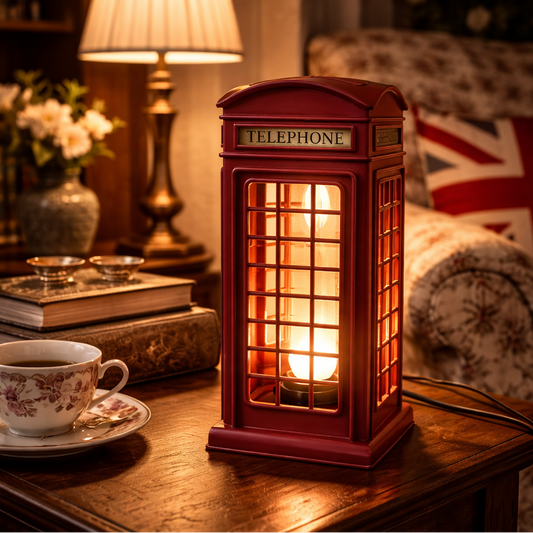 Vintage London Telephone Box USB Table Lamp