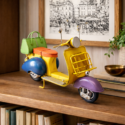 Vintage Metal Vespa Decor
