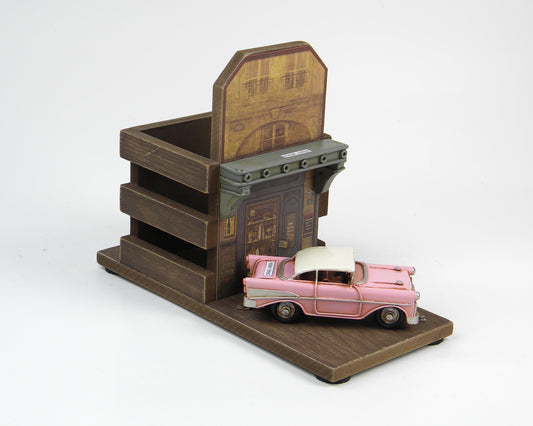 Vintage Garage Pen Holder
