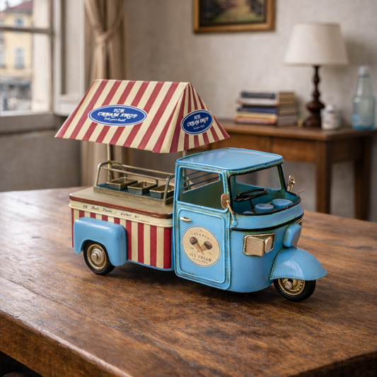 Vintage Ice Cream Vendor Truck