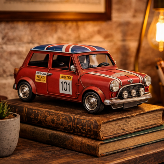 Vintage British Car Decor