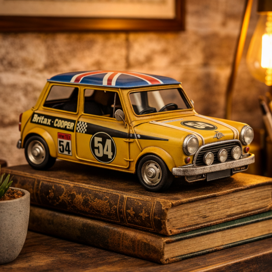Vintage British Car Decor