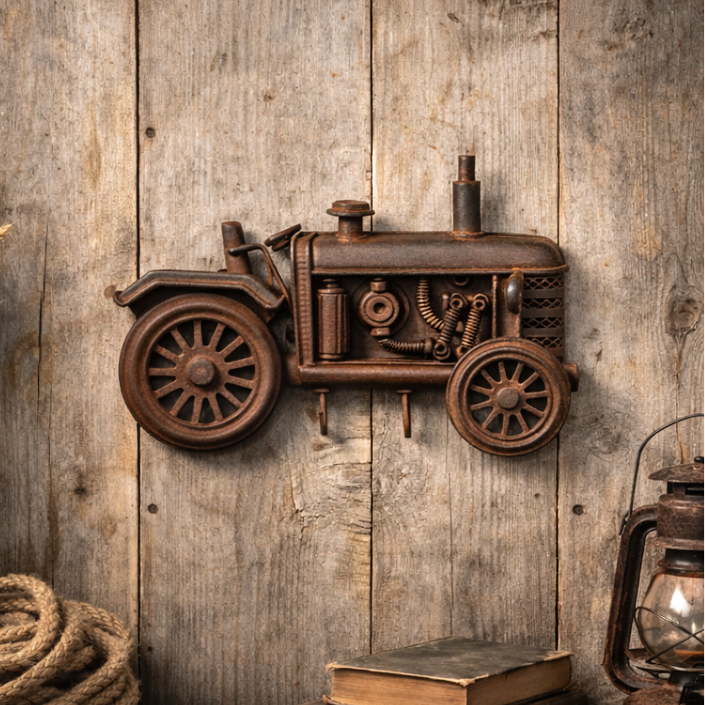 Vintage Tractor Wall Hook