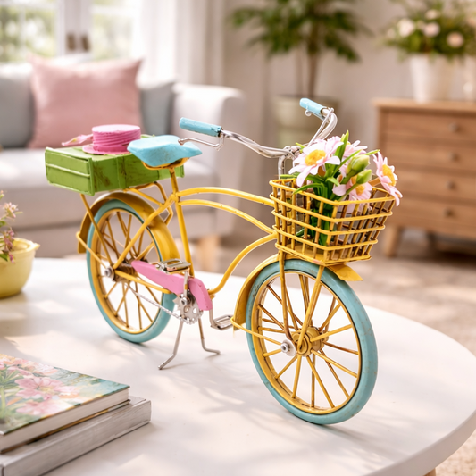 Springtime Vintage Bicycle Decor