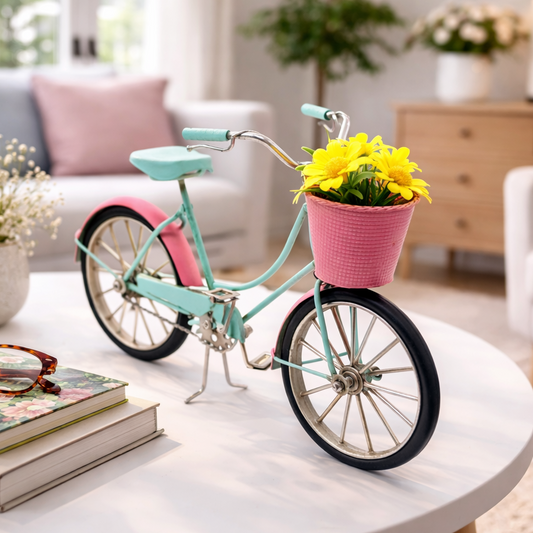 Springtime Vintage Bicycle Decor