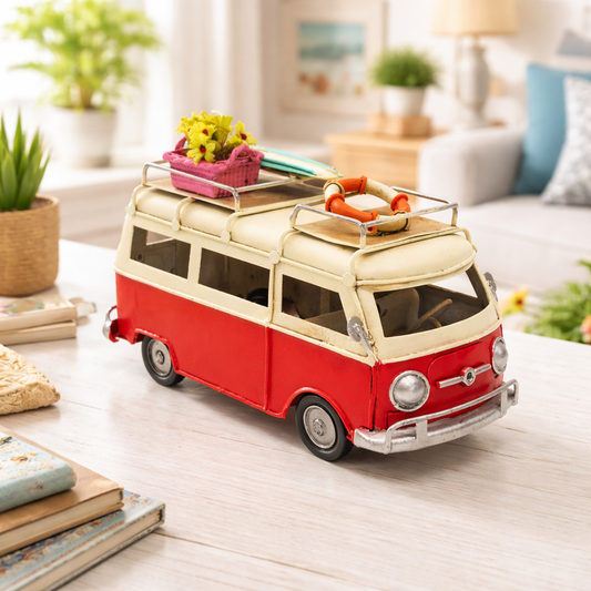 Vintage Camper Van Metal Craft