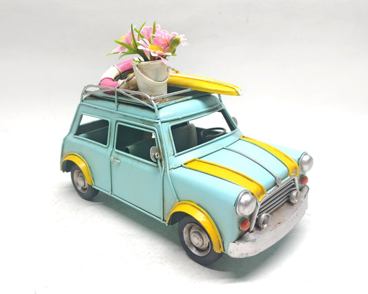 Vintage Coastal Style Car Decor