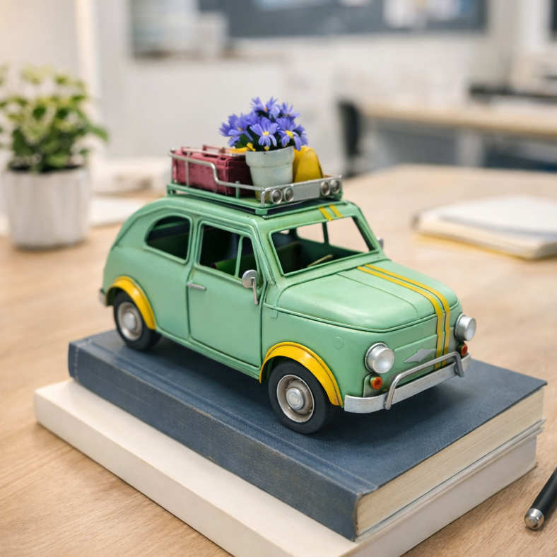 Retro Road Trip Car Decor