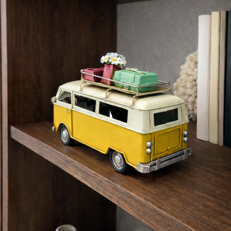 Retro Sunshine Roadtrip Van Decor