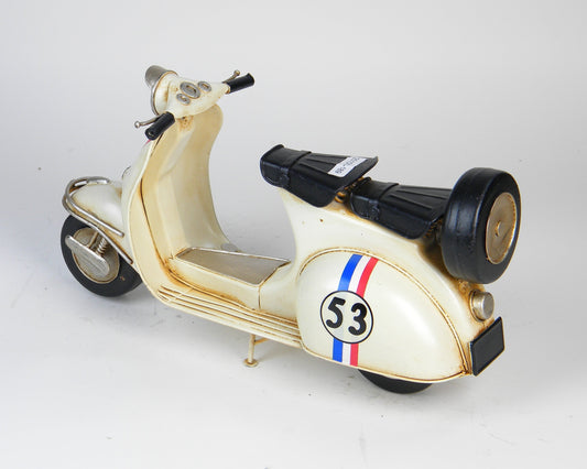 Vintage Racing Scooter Decor