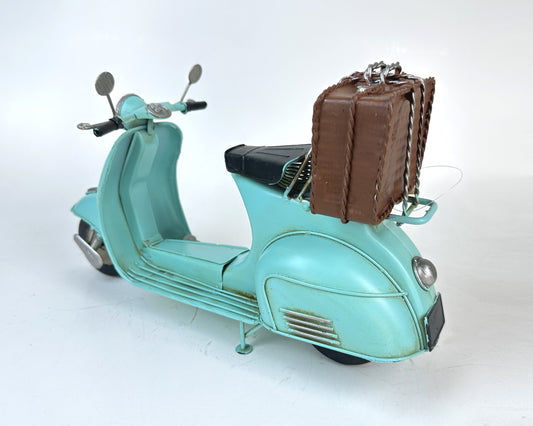 Vintage Travel Scooter Decor