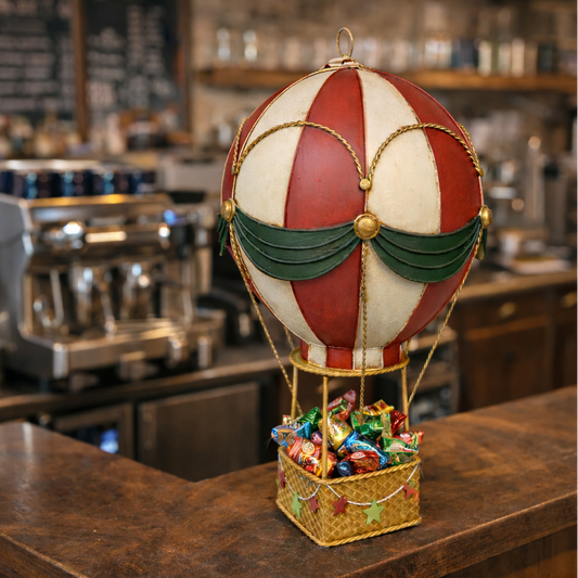 Vintage Hot Air Balloon Decor