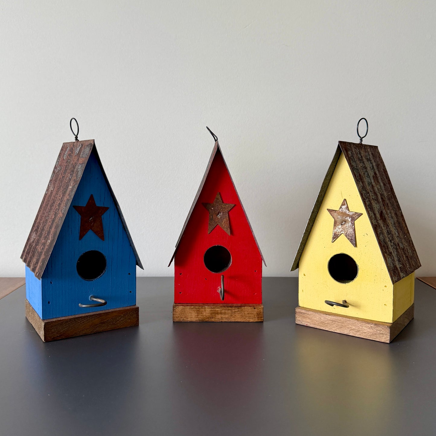 Rustic Americana Birdhouses