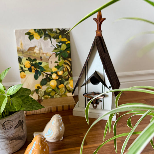 Vintage-Inspired Birdhouses